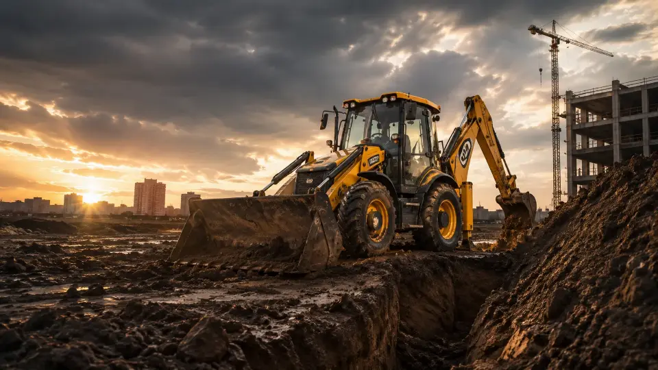 Гидромолот JCB на базе JCB 3CX Super