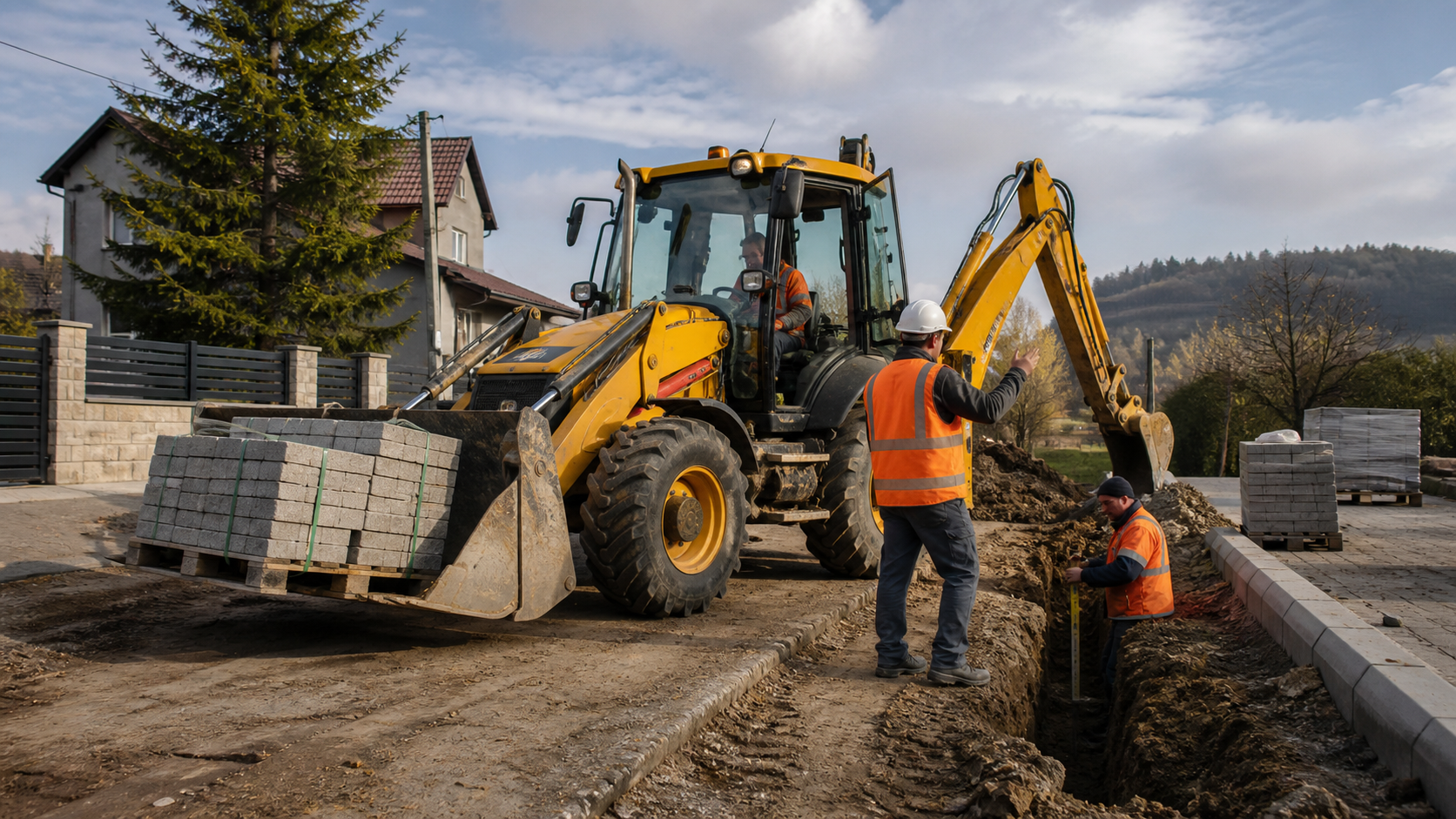Экскаватор-погрузчик JCB 3CX в аренду в Калуге