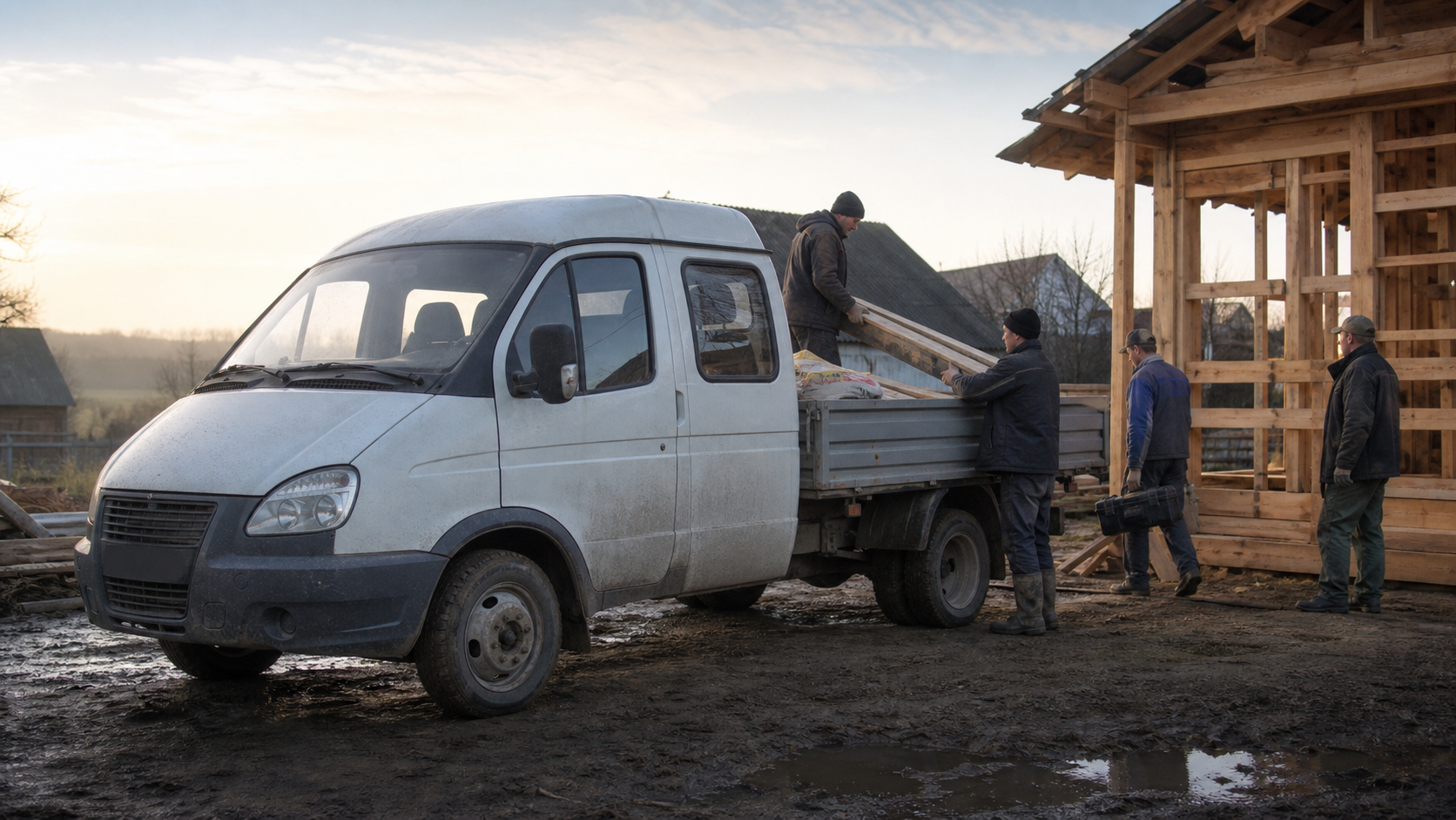 ГАЗ-33023 Газель-фермер в аренду в Калуге
