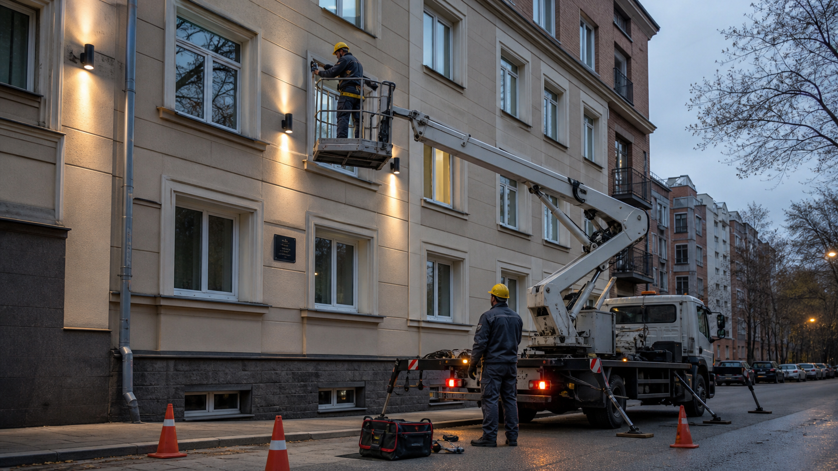 Аренда автовышки 10-23 метра в Калуге